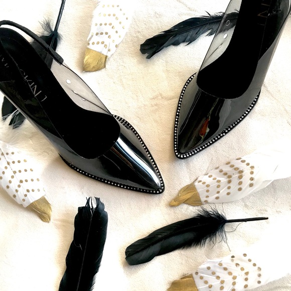 ✨New! Transparent Lucite Slip On Heels - Picture 4 of 8